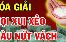 Chỉ nhờ một nắm muối: Xui xẻo đến đâu cũng được hóa giải ngay tức khắc