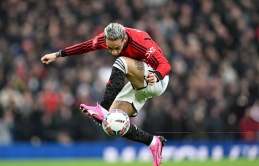 ‘100% Dribbles’: Antony made a WARRIOR performance on the day playing at left-back in Man Utd’s victory over Liverpool