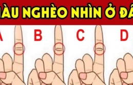 Chỉ 1 giây nhìn ngón trỏ: Biết tương lai thành công, giàu có hay nghèo khó muôn đời