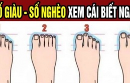 Chuyên gia tướng số nói: Bàn chân có 1 trong 6 dấu hiệu này là quý tướng, chuẩn hơn nhìn mặt