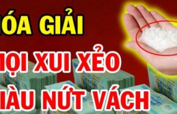 Chỉ nhờ một nắm muối: Xui xẻo đến đâu cũng được hóa giải ngay tức khắc