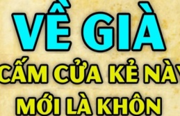 “Sáu người vào nhà, cả nhà mất hết”! Đừng để 6 loại người này đến nhà, nhất định phải nhớ!