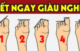 Trang chủ Tổ ấm Chuyên gia tướng số nói: Nhìn bàn chân biết ngay bạn thuộc 9 quý tướng này không, chính xác hơn nhìn mặt