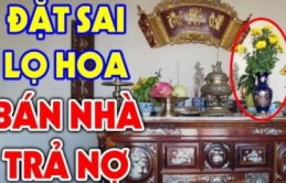 Hoa cắm bàn thờ đặt mấy bông: 5 hay 7 thì có lộc? Đây là con số chính xác