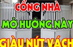 Cánh cửa nên mở vào trong hay mở ra ngoài để hút tài lộc?Nhiều gia đình làm sai, nhìn sang nhà giàu khóc thét