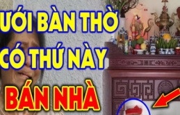 Cứ tiện tay đặt 3 thứ này dưới chân bàn thờ: Không đau ốm cũng hao tài, khánh kiệt, đó là thứ gì?