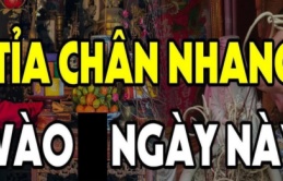 2 ngày 'đại lộc' trong tháng Chạp năm nay, rất tốt cho việc lau dọn bàn thờ, tỉa chân nhang