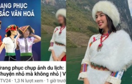 Thùy Tiên bị VTV 'điểm mặt', đưa lên ảnh bìa trong ồn ào trong vụ trang phục chụp ảnh du lịch