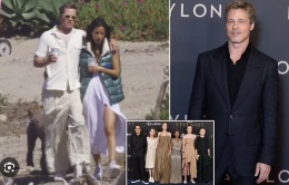 Brad Pitt, 60, says he's is '100% on board' with having kids with girlfriend Ines de Ramon, 34, despite ongoing legal battle with ex Angelina Jolie and growing rift with their children