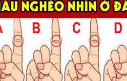 Chỉ 1 giây nhìn ngón trỏ: Biết tương lai thành công, giàu có hay nghèo khó muôn đời