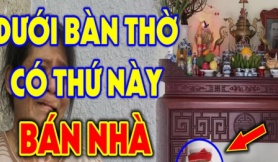 Cứ tiện tay đặt 3 thứ này dưới chân bàn thờ: Không đau ốm cũng hao tài, khánh kiệt, đó là thứ gì?